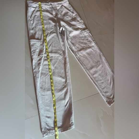 Women’s Garage Cargo pants, tan, size 00 Low waist khaki pockets comfy - Picture 8 of 15